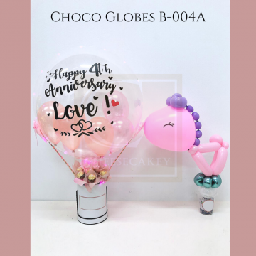 Choco Globes Hot Air Balloon Package